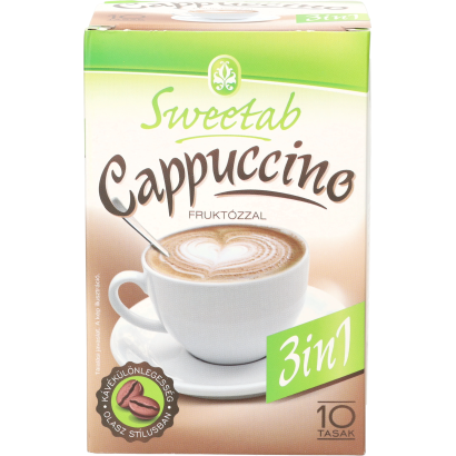 Sweetab 3in1 cappuccino azonnal oldódó kávéspecialitás 10 x 10 g (100 g)