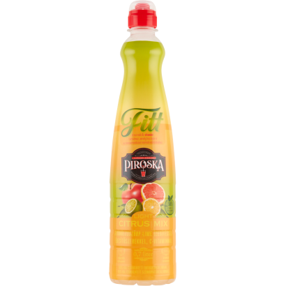 Piroska Fitt Light Citrus Mix gyümölcsszörp lime ízesítéssel, édesítőszerekkel, C-vitaminnal 0,7 l
