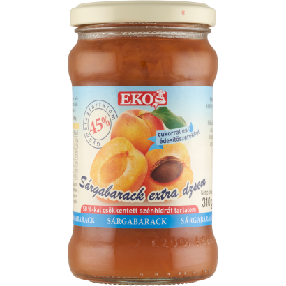 Eko sárgabarack extra dzsem 310 g
