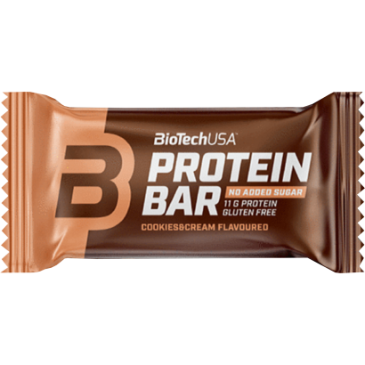 BioTechUSA Protein Bar sós karamell ízű bevont fehérjeszelet édesítőszerekkel 35 g