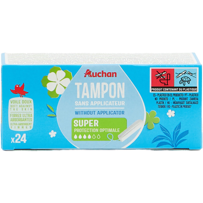 Auchan Kedvenc tampon szuper 24  db