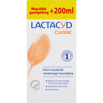 Lactacyd Classic intim mosakodó mindennapi használatra 400 ml