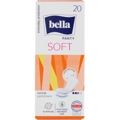 Bella Panty Soft légáteresztő tisztasági betét 20 db
