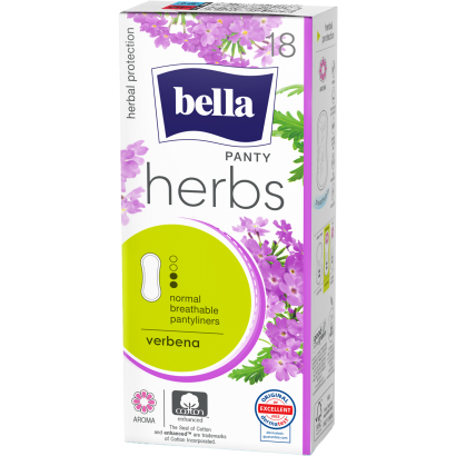 Bella Panty Herbs illatosított, ultravékony tisztasági betét verbénával 18 db