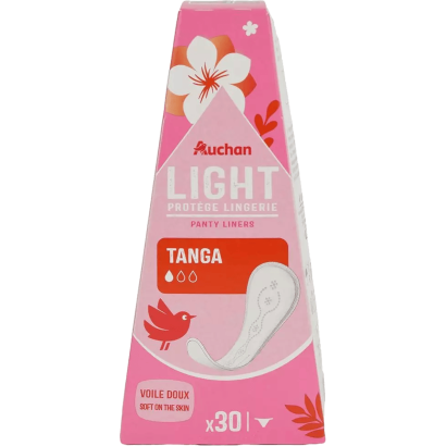 Auchan Kedvenc tisztasági betét light stringhez és tangához 30  db