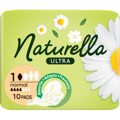 Naturella Ultra Szárnyas Betét, Normal (1-es méret) Méret, 10 db