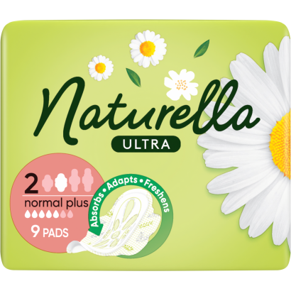 Naturella Ultra Szárnyas Betét, Normal Plus (2-es méret) Méret, 9 db
