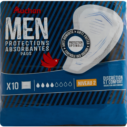 Auchan Kedvenc inkontinencia betét férfi 10 db
