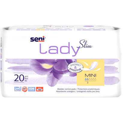 Seni Lady Slim mini anatómiailag formált inkontinencia betét 20 db