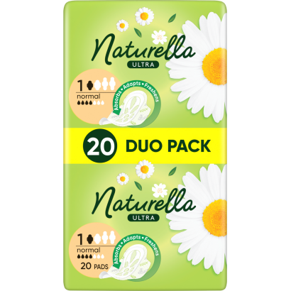 Naturella Ultra Szárnyas Betét, Normal (1-es méret) Méret, 20 db