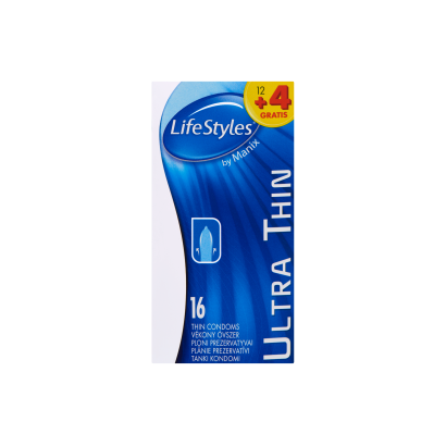 LifeStyles Ultrathin Sensitive óvszer 16 db