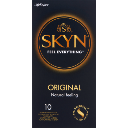 LifeStyles Skyn Original latexmentes óvszer 10 db