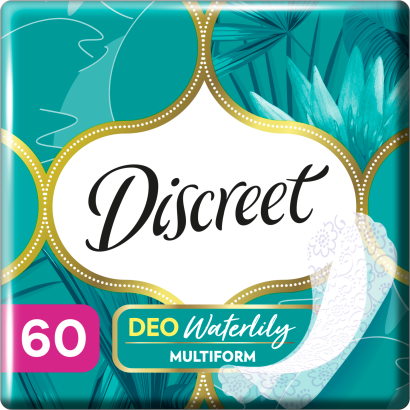 Discreet Légáteresztő Multiform Waterlilly Tisztasági Betétek 8x60