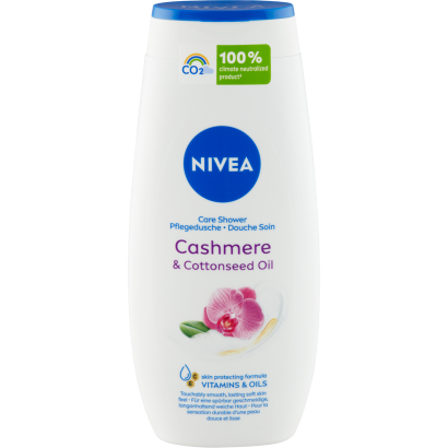 NIVEA Cashmere & Cotton Seed Oil krémtusfürdő 250 ml