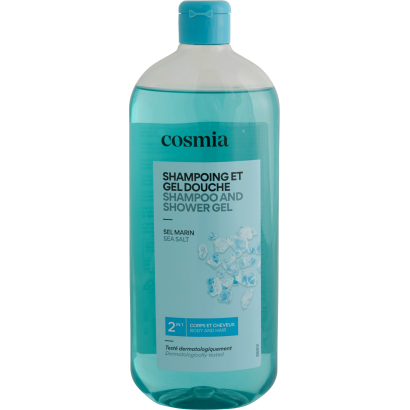 Cosmia sampon és tusfürdő gél 2in1 tengeri só 750 ml