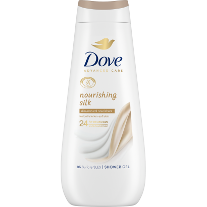 Dove Advanced Care Nourishing Silk krémtusfürdő 400 ml