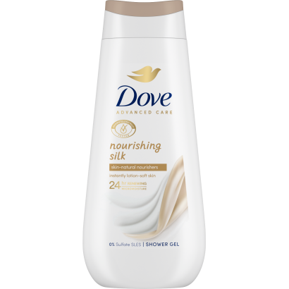 Dove Advanced Care Nourishing Silk krémtusfürdő 225 ml