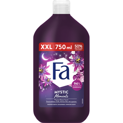 Fa Mystic Moments tus- és habfürdő csábító golgotavirág illattal 750 ml