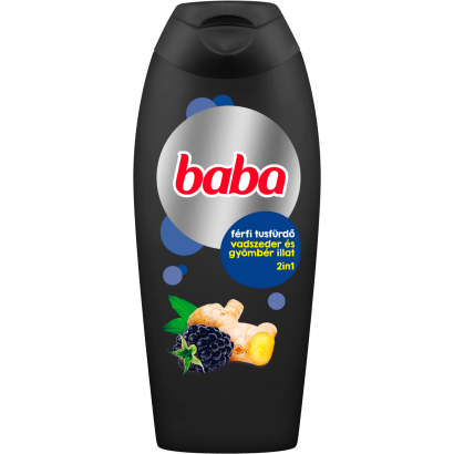 Baba 2in1 férfi tusfürdő vadszeder és gyömbér illat 400 ml