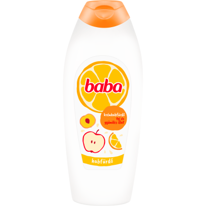 Baba krémhabfürdő tej és gyümölcs illat 750 ml