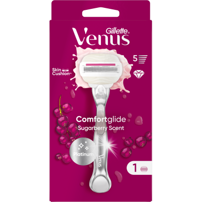 Venus Comfortglide Sugarberry plus Olay Borotva, 1 db Borotvapenge