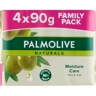 Palmolive Naturals Moisture Care pipereszappan 4 x 90 g