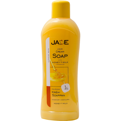 Jade folyékony krémszappan utántöltő honey&milk 1 l