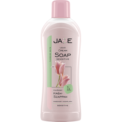 Jade folyékony krémszappan utántöltő sensitive 1 l