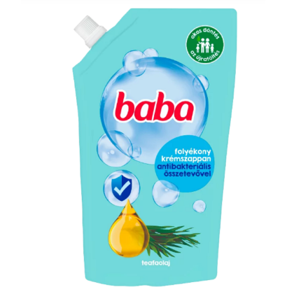 Baba folyékony szappan utántöltő Antibakteriális 500 ml