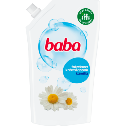 Baba kamilla folyékony krémszappan utántöltő 500 ml