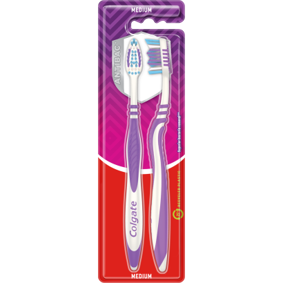 Colgate Zig Zag közepes fogkefe 2 db