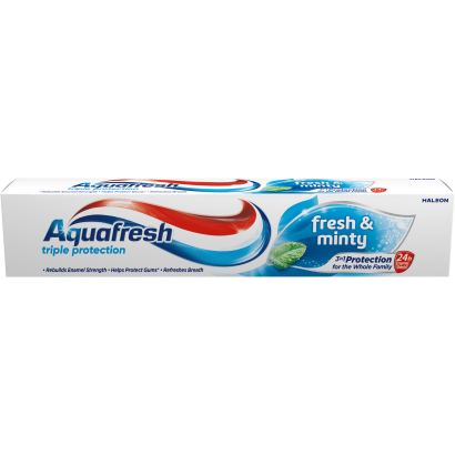 Aquafresh Fresh & Minty fluoridos fogkrém 75 ml