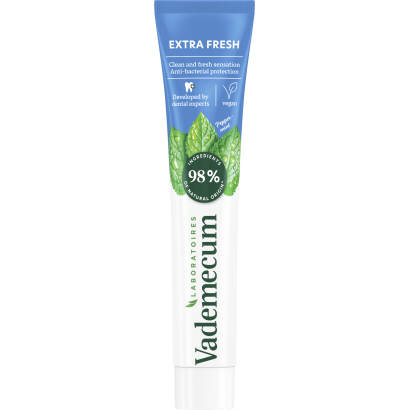 Vademecum Extra Fresh fogkrém borsmentával, cinkkel és fluoriddal 75 ml