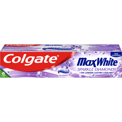 Colgate Max White Sparkle Diamonds fogfehérítő fogkrém 75 ml