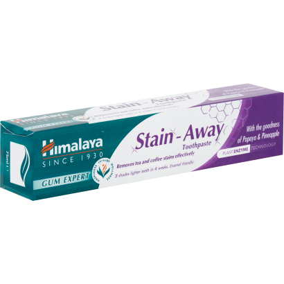 Himalaya Gum Expert Stain-Away folteltávolító fehérítő gyógynövényes fogkrém 75 ml