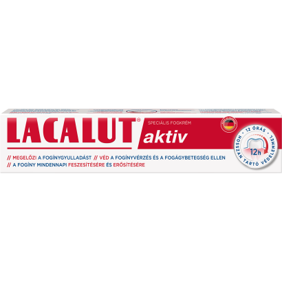 Lacalut aktiv speciális fogkrém 75 ml