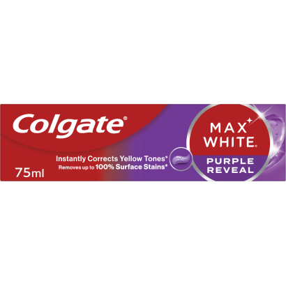 Colgate Max White Purple Reveal fogfehérítő fogkrém 75 ml