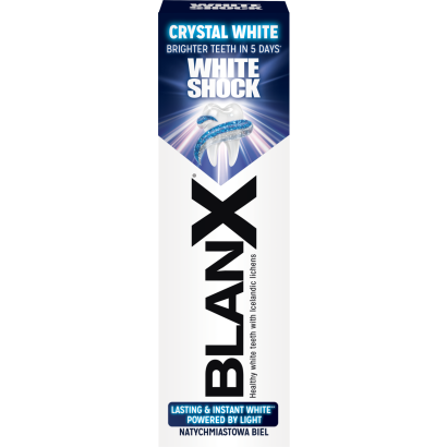 Blanx White Shock Crystal White fogkrém 75 ml