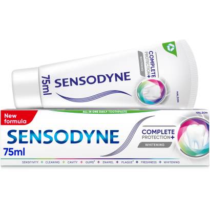 Sensodyne Complete Protection+ Whitening fluoridos fogkrém 75 ml