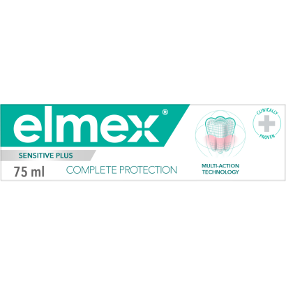 elmex Sensitive Plus Complete Protection fogkrém érzékeny fogakra 75 ml