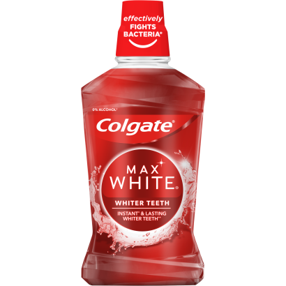 Colgate Max White Whiter Teeth szájvíz fogfehérítő hatással 500 ml