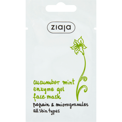 Ziaja uborka-menta enzimes gél arcmaszk minden bőrtípusra 7 ml