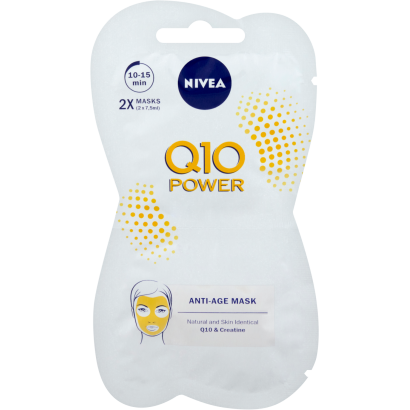 NIVEA Q10 Power ránctalanító arcmaszk 2 x 7,5 ml