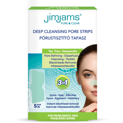 JimJams Pure & Clear Pórustisztító tapasz 5db