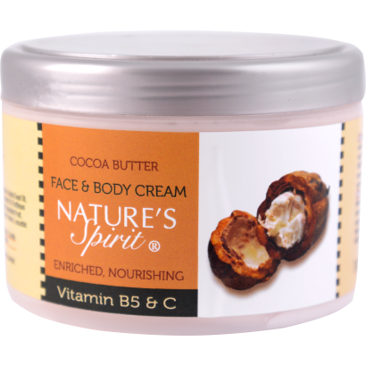 Natures Spirit kakóvajas tápláló krém B5 és C-vitaminnal 300ml