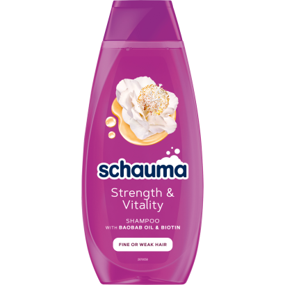 Schauma Strength & Vitality sampon 400 ml