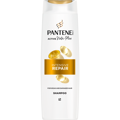 Pantene Pro-V Intensive Repair sampon, Pro-V formula+antioxidánsok, gyenge és sérült hajra, 400ml
