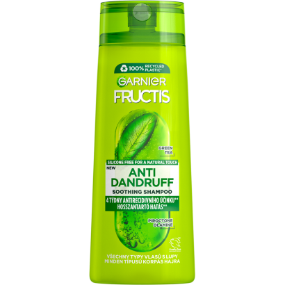 Garnier Fructis Soothing sampon minden típusú korpás hajra 250 ml