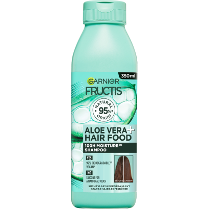 Garnier Fructis Hair Food Aloe Vera hidratáló sampon, 350 ml