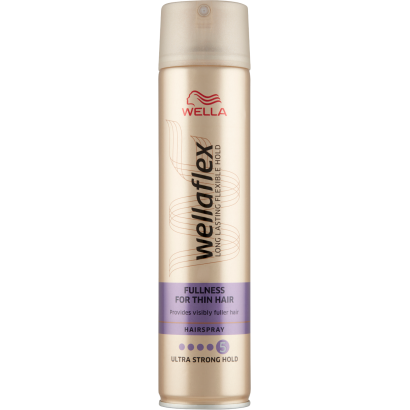 Wella Wellaflex Fullness For Thin Hair hajlakk 250 ml